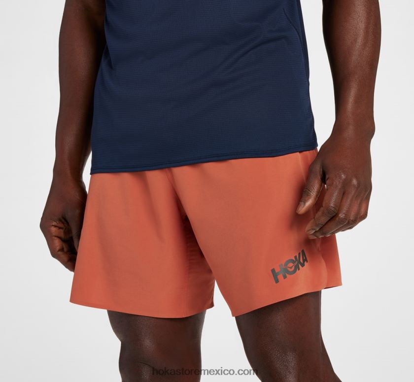 hombres Hoka 7" corto 62T0RT652 arcilla cocida