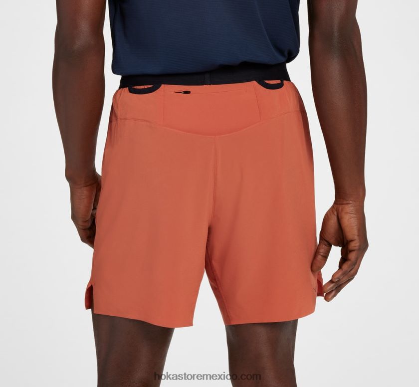 hombres Hoka 7\" corto 62T0RT652 arcilla cocida