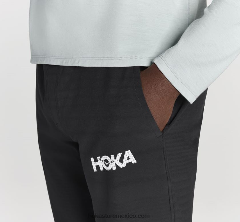 hombres Hoka corredor de la misión 62T0RT662 negro