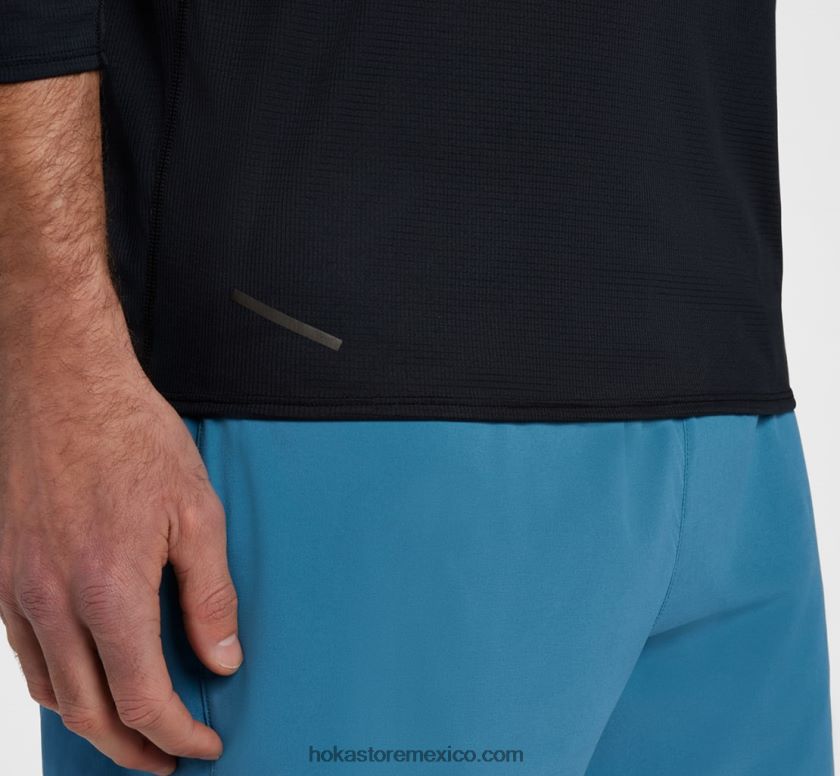 hombres Hoka deslizamiento manga 3/4 62T0RT641 manantial de montaña