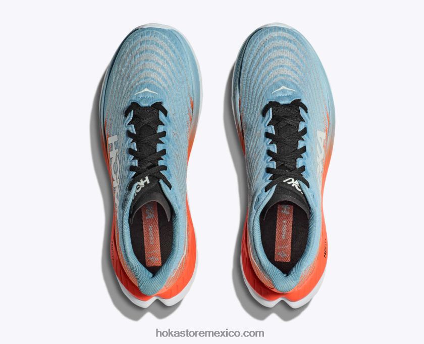 hombres Hoka Mach 5 62T0RT440 manantial de montaña/pico de frailecillo