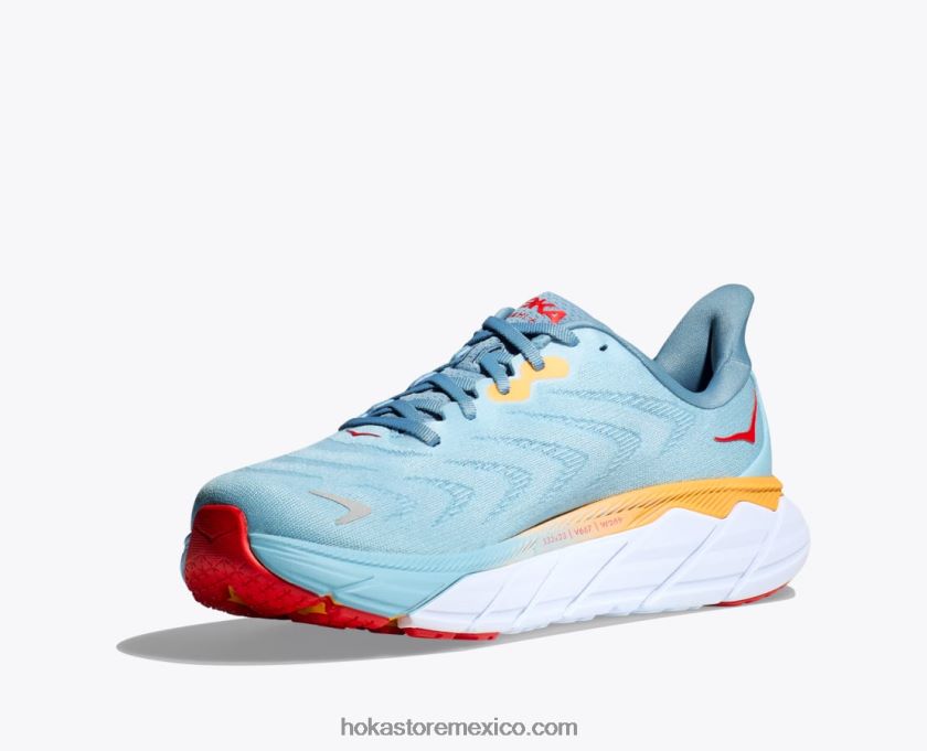 hombres Hoka arahi 6 62T0RT431 canción de verano/primavera de montaña