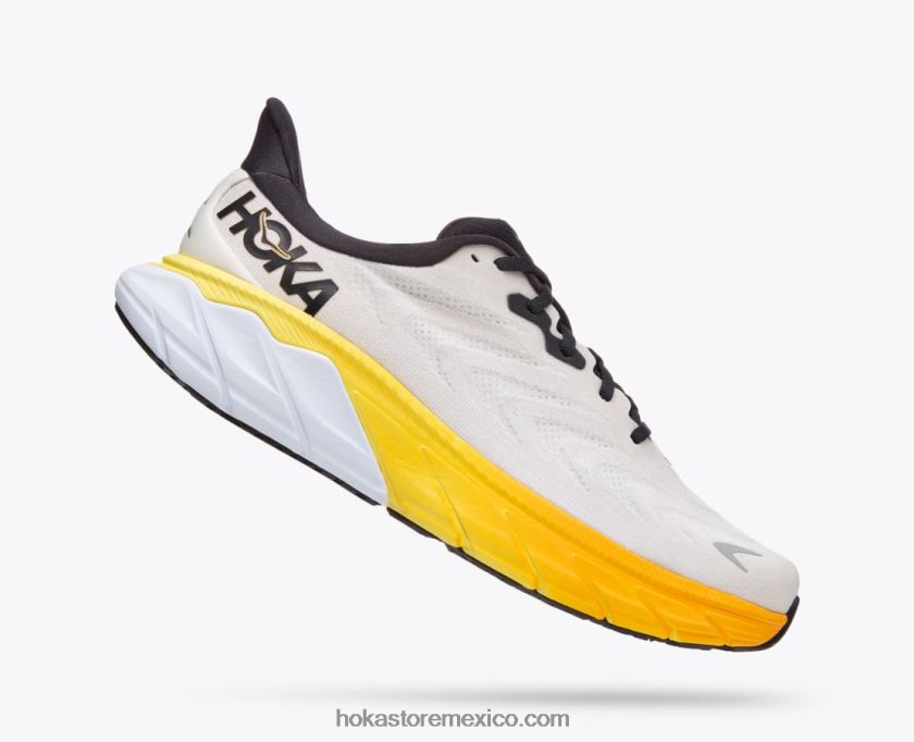 hombres Hoka arahi 6 62T0RT433 nube nimbus/blanco de blanc