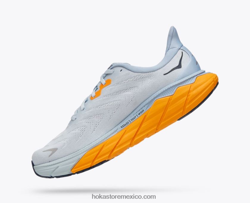 hombres Hoka arahi 6 62T0RT435 aire libre/niebla azul