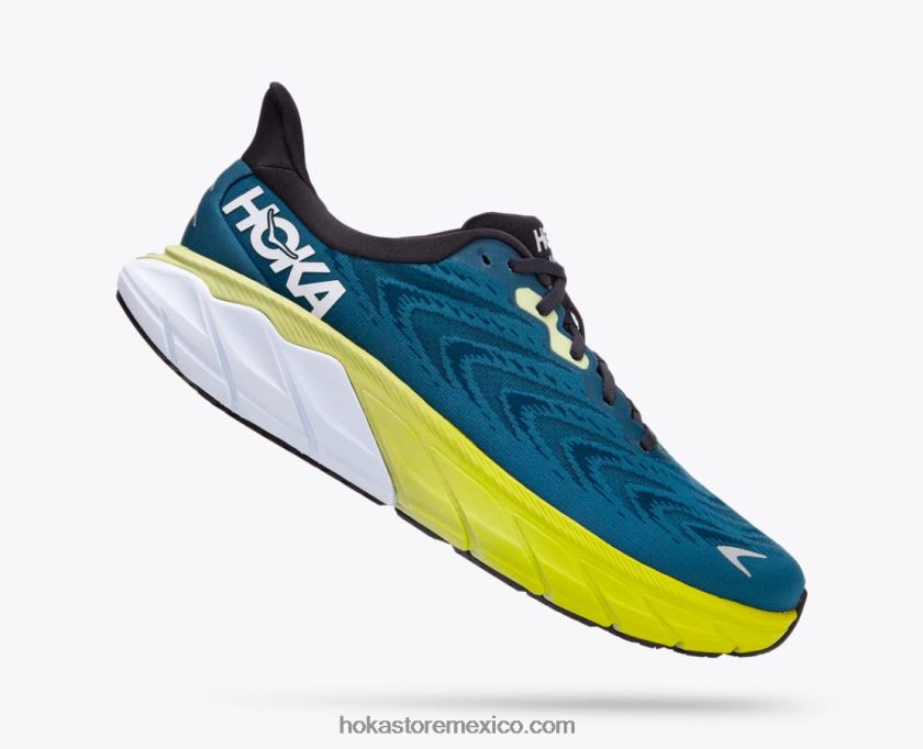 hombres Hoka arahi 6 62T0RT612 azul grafito/azul coral