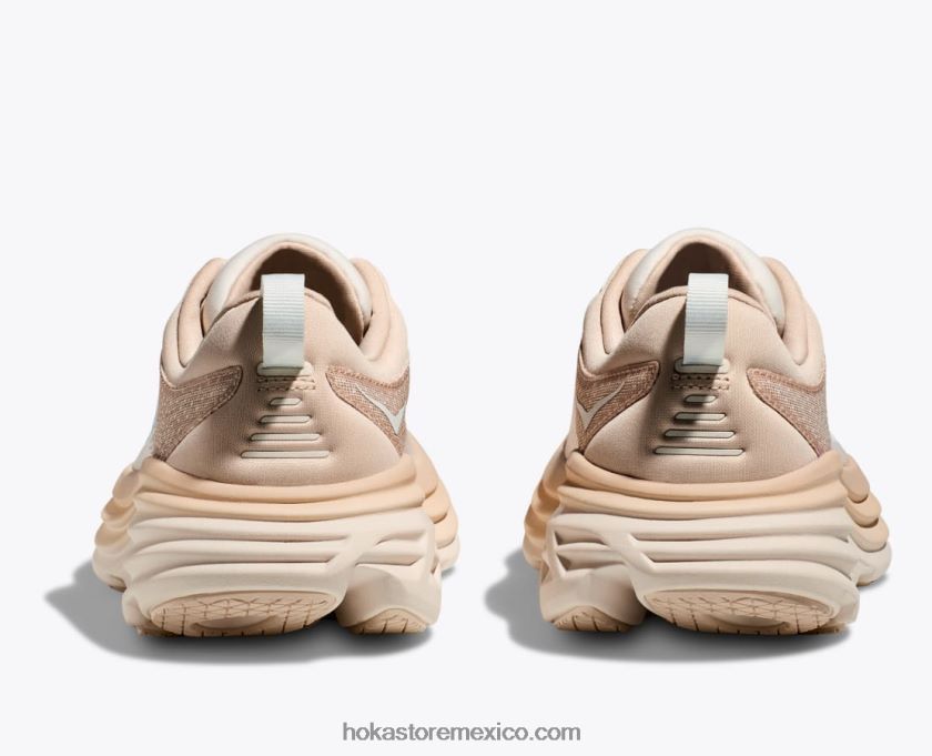 hombres Hoka bondi 8 62T0RT416 arena movediza / ponche de huevo