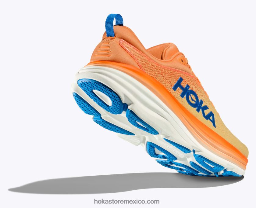 hombres Hoka bondi 8 62T0RT417 impala/simulacro de naranja