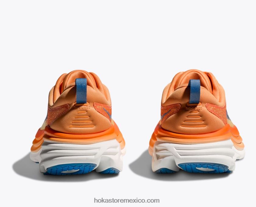 hombres Hoka bondi 8 62T0RT417 impala/simulacro de naranja