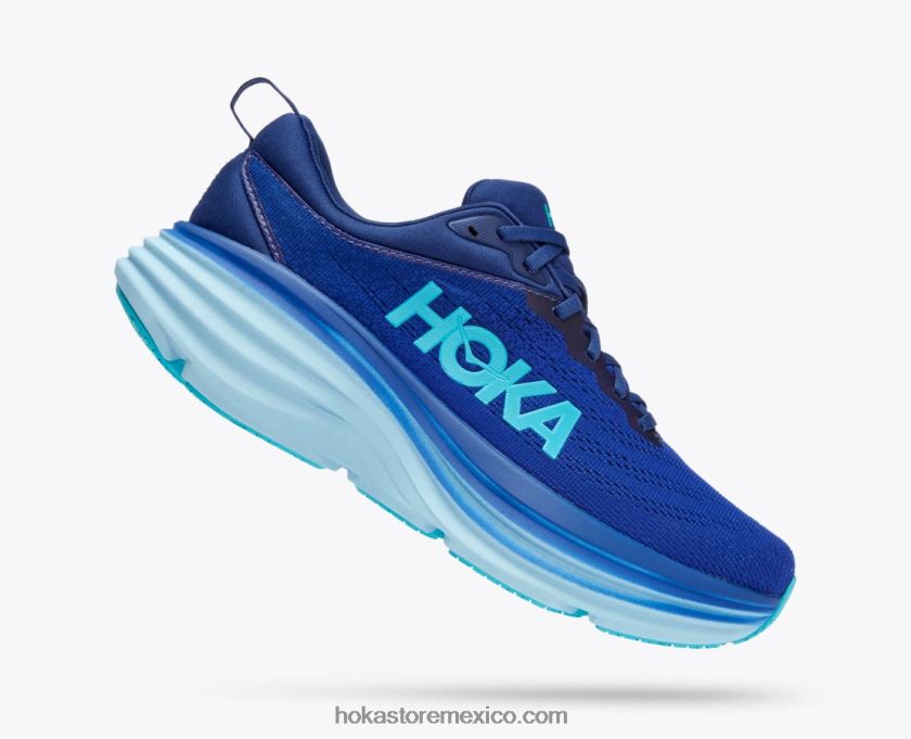 hombres Hoka bondi 8 62T0RT422 azul mandón/azulado