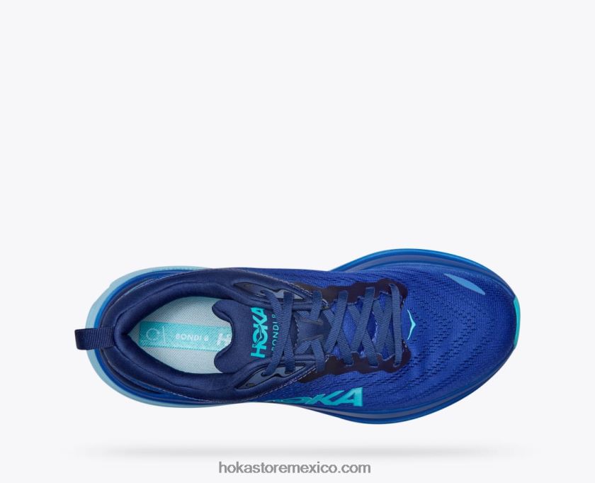 hombres Hoka bondi 8 62T0RT422 azul mandón/azulado