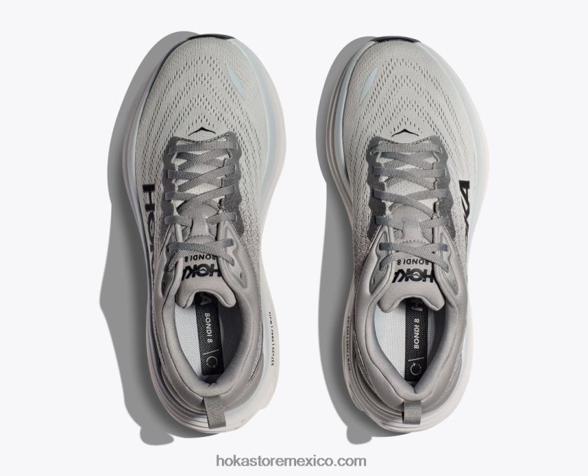 hombres Hoka bondi 8 62T0RT613 piel de tiburón/niebla del puerto