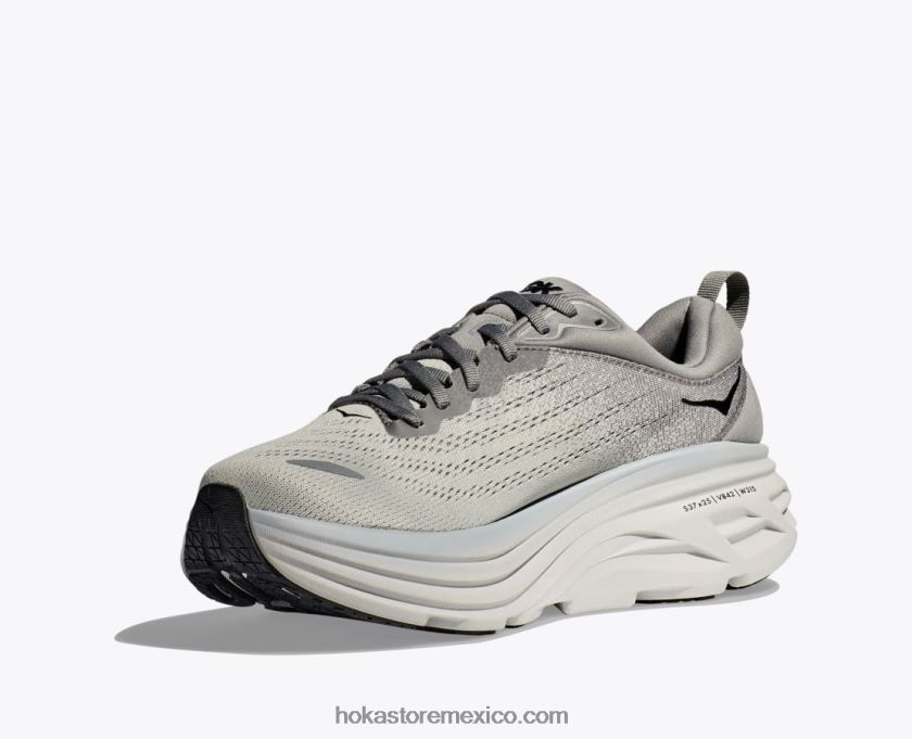 hombres Hoka bondi 8 62T0RT613 piel de tiburón/niebla del puerto