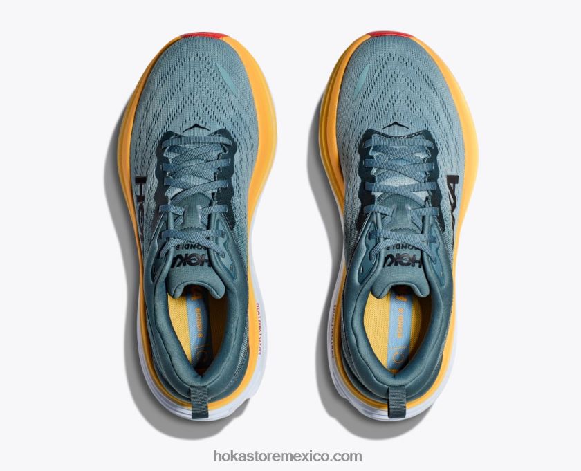 hombres Hoka bondi 8 62T0RT618 duende azul/primavera de montaña
