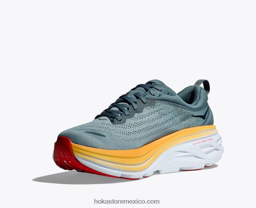 hombres Hoka bondi 8 62T0RT618 duende azul/primavera de montaña