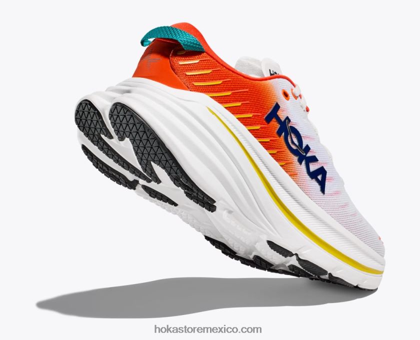 hombres Hoka bondi x 62T0RT462 blanco de blanco/llama