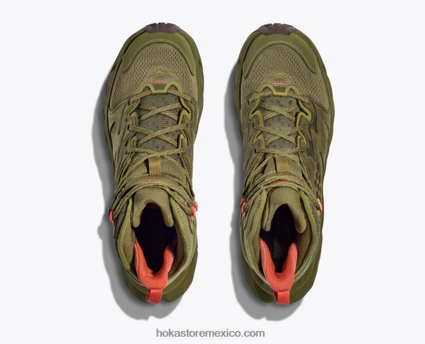 hombres Hoka brisa de anacapa media 62T0RT561 Castlerock/niebla del puerto