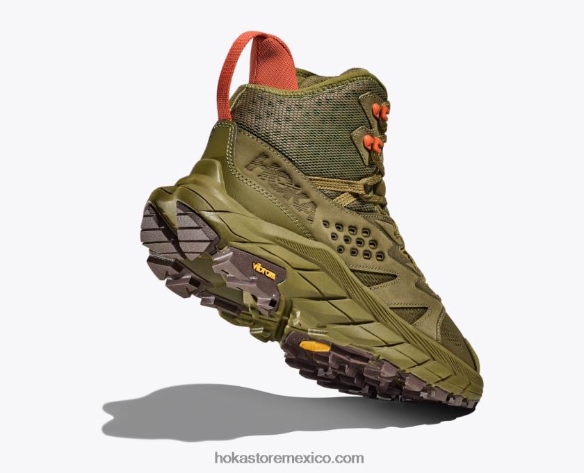 hombres Hoka brisa de anacapa media 62T0RT561 Castlerock/niebla del puerto