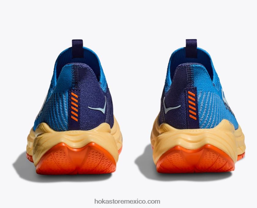 hombres Hoka carbono x 3 62T0RT454 cielo costero/azul indicador