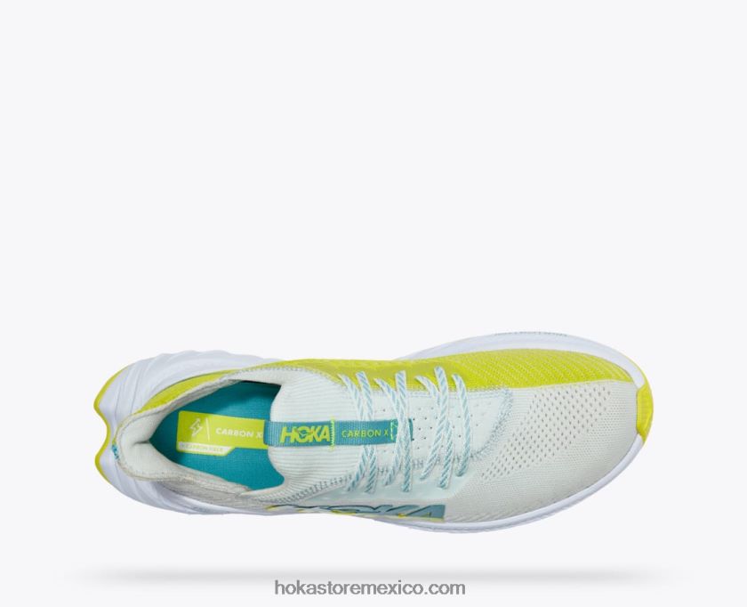 hombres Hoka carbono x 3 62T0RT461 vela ondulante/onagra