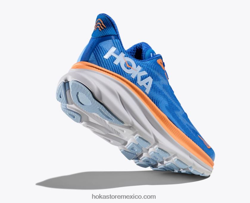 hombres Hoka clifton 9 62T0RT591 cielo costero/todos a bordo