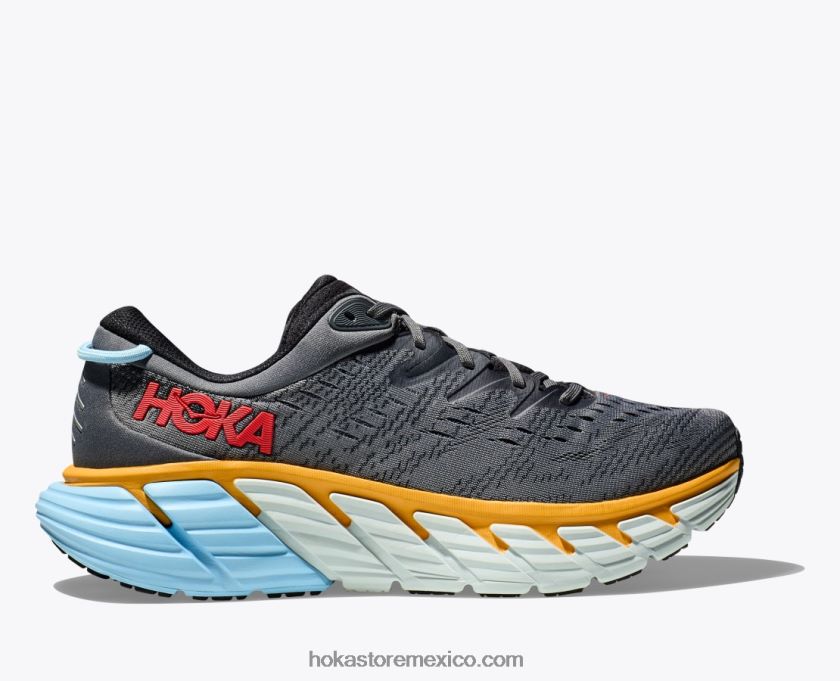 hombres Hoka gaviota 4 62T0RT423 castlerock/antracita