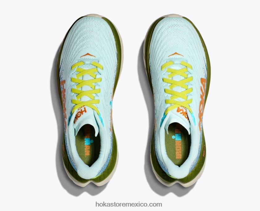 hombres Hoka hombre de hierro mach 5 62T0RT475 oasis refrescante/multi