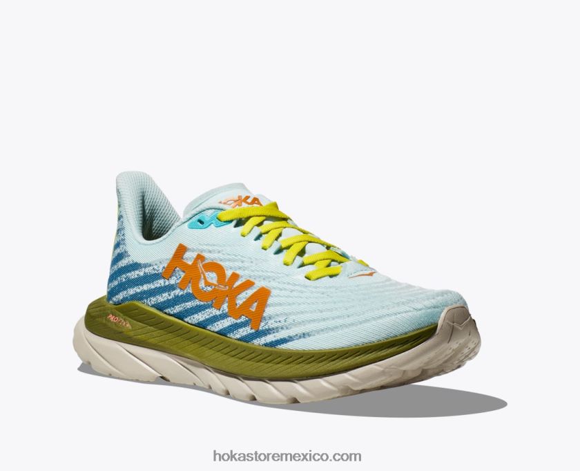 hombres Hoka hombre de hierro mach 5 62T0RT475 oasis refrescante/multi