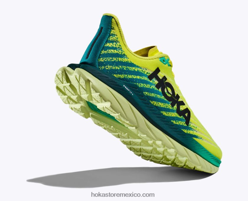 hombres Hoka hombre de hierro mach 5 62T0RT476 onagra/kayak