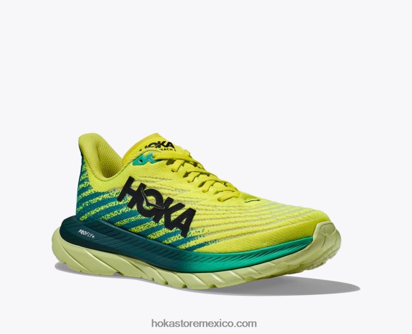 hombres Hoka hombre de hierro mach 5 62T0RT476 onagra/kayak