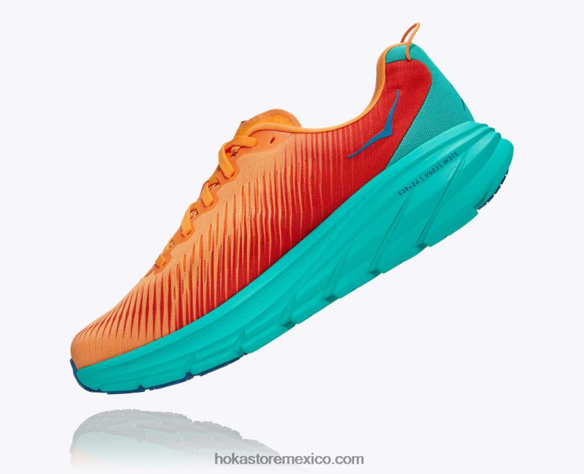hombres Hoka rincón 3 62T0RT448 naranja ardiente/fiesta