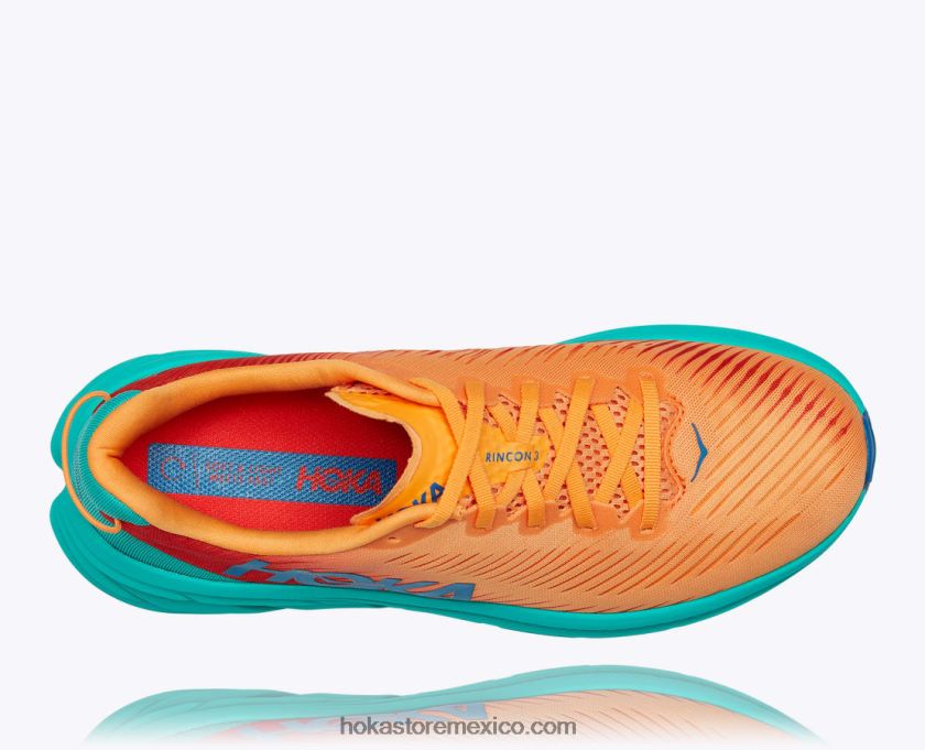 hombres Hoka rincón 3 62T0RT448 naranja ardiente/fiesta