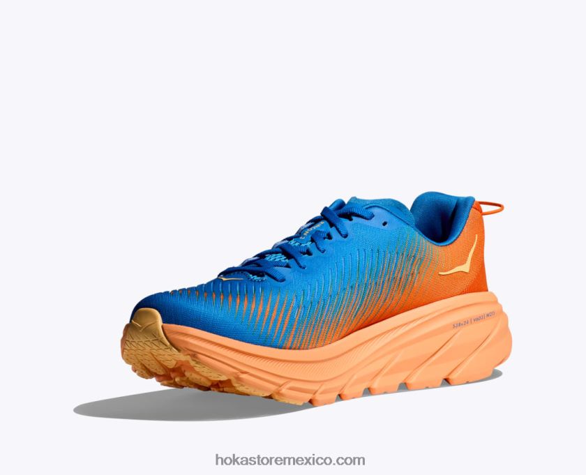hombres Hoka rincón 3 62T0RT594 cielo costero/naranja vibrante