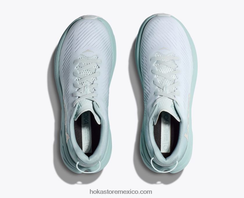 hombres Hoka rincón 3 62T0RT597 flujo de hielo/azul nube