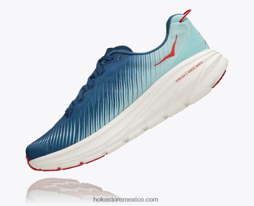 hombres Hoka rincón 3 62T0RT602 verde azulado real/azul cáscara de huevo