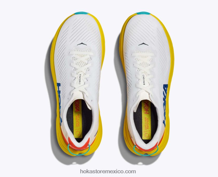 hombres Hoka rincón 3 62T0RT603 verde azulado real/azul cáscara de huevo