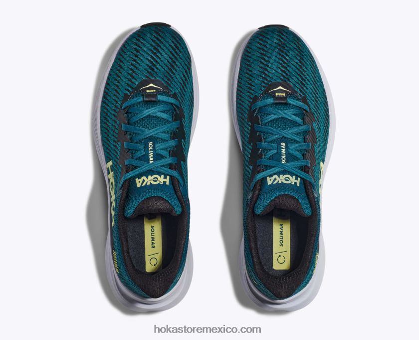 hombres Hoka solimar 62T0RT451 coral azul/mariposa