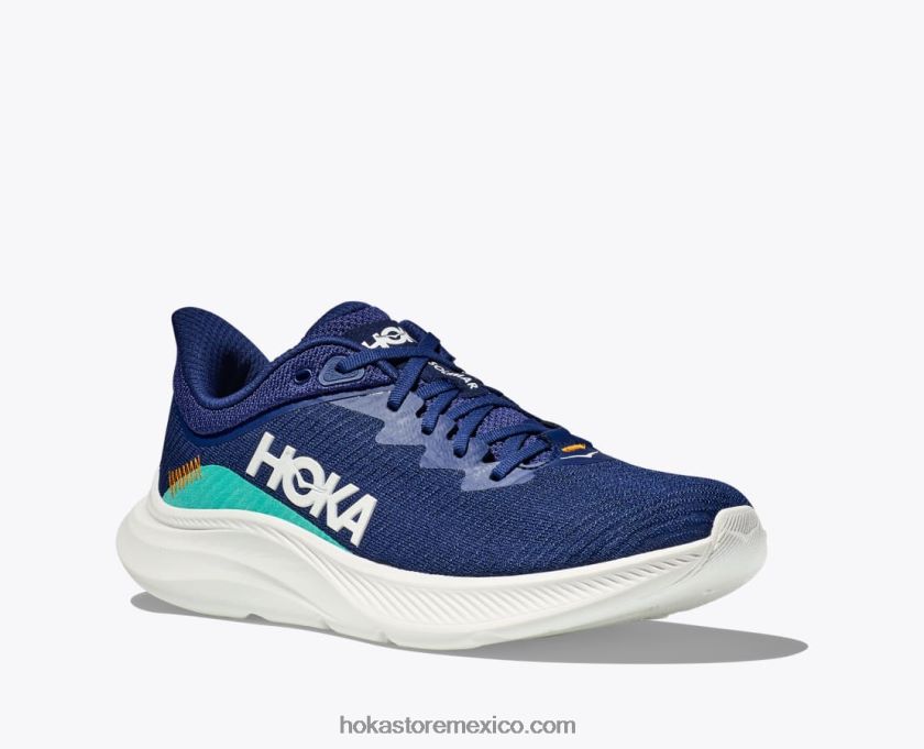 hombres Hoka solimar 62T0RT556 niebla del puerto/roca del castillo
