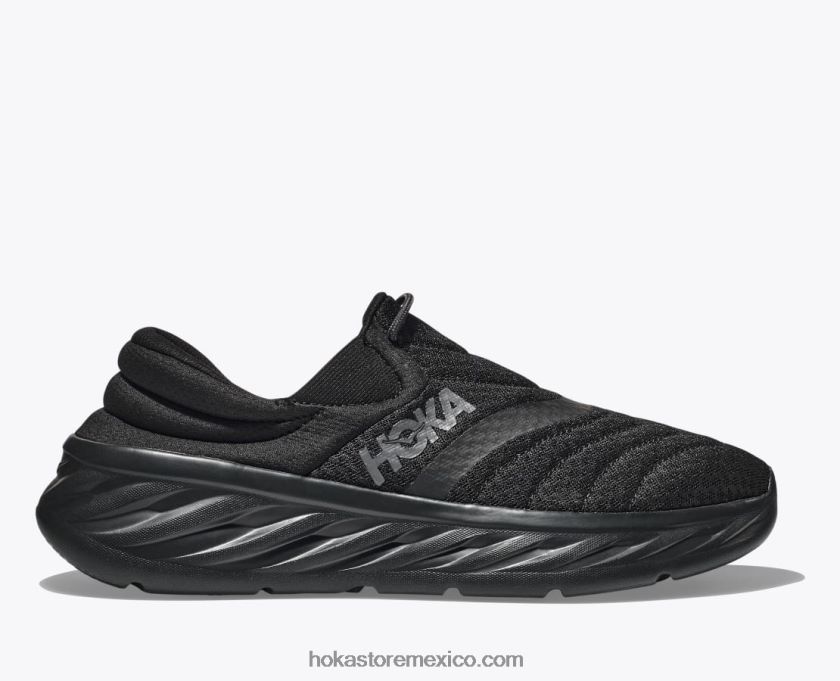 hombres Hoka zapato de recuperación ora 2 62T0RT622 negro