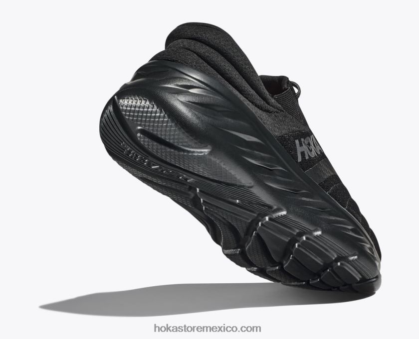 hombres Hoka zapato de recuperación ora 2 62T0RT622 negro