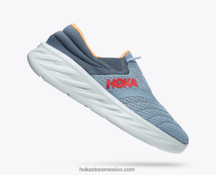 hombres Hoka zapato de recuperación ora 2 62T0RT623 manantial de montaña/azul duende