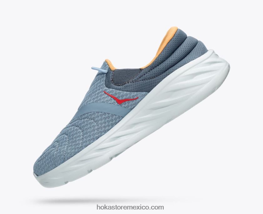 hombres Hoka zapato de recuperación ora 2 62T0RT623 manantial de montaña/azul duende