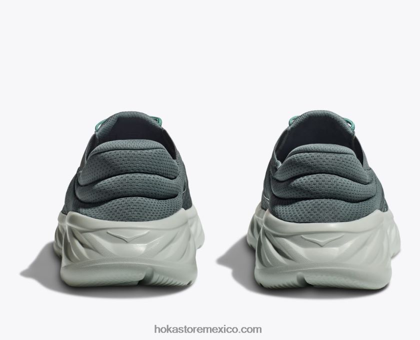 hombres Hoka zapato de recuperación ora 2 62T0RT624 verde balsamo/mercurio