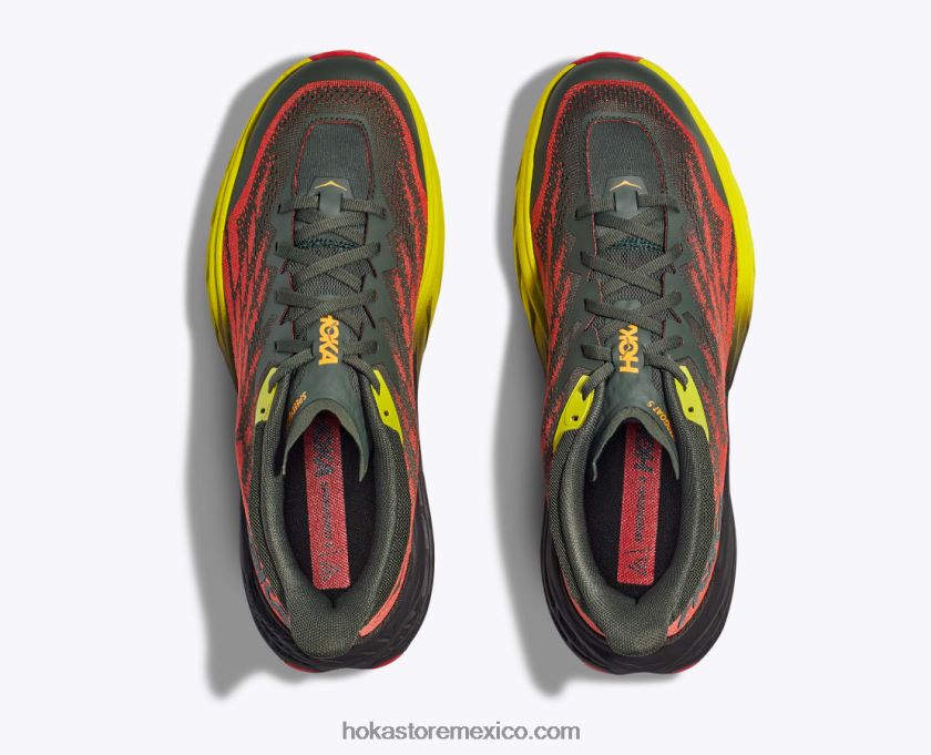 hombres Hoka cabra rápida 5 62T0RT607 tomillo/fiesta
