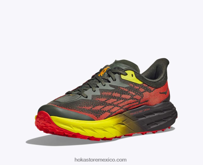 hombres Hoka cabra rápida 5 62T0RT607 tomillo/fiesta
