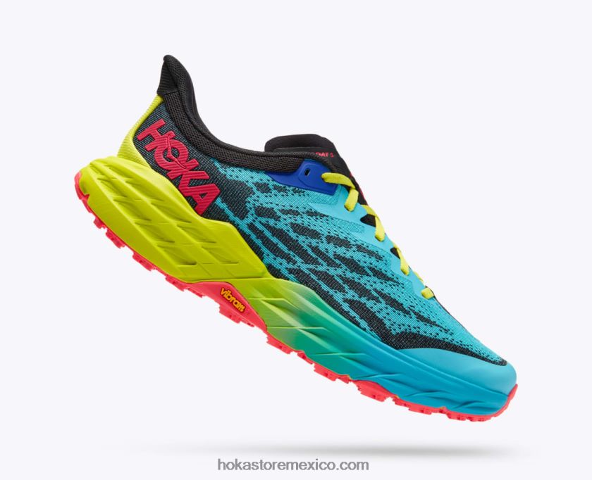 hombres Hoka cabra rápida 5 62T0RT609 azul marino/negro