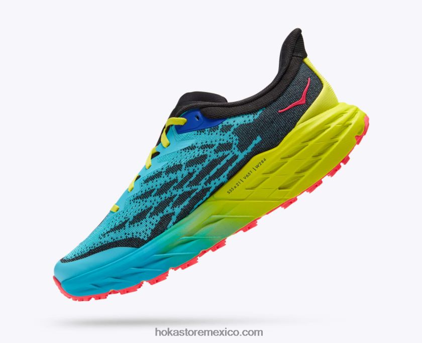 hombres Hoka cabra rápida 5 62T0RT609 azul marino/negro