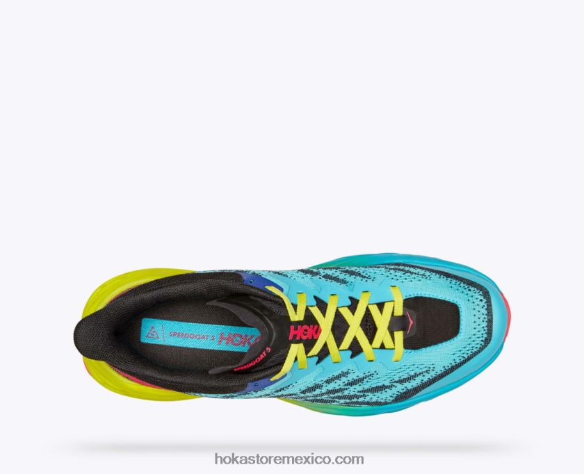 hombres Hoka cabra rápida 5 62T0RT609 azul marino/negro