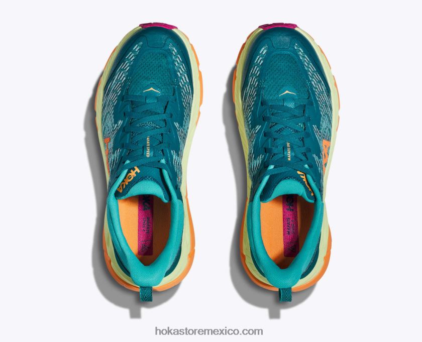 hombres Hoka mafate velocidad 4 62T0RT500 lago profundo/cerámica