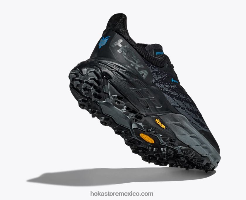 hombres Hoka pico speedgoat 5 gtx 62T0RT488 negro