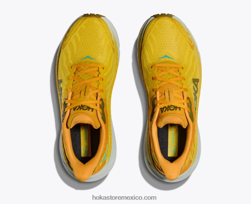 hombres Hoka retador 7 62T0RT493 maracuyá/amarillo dorado